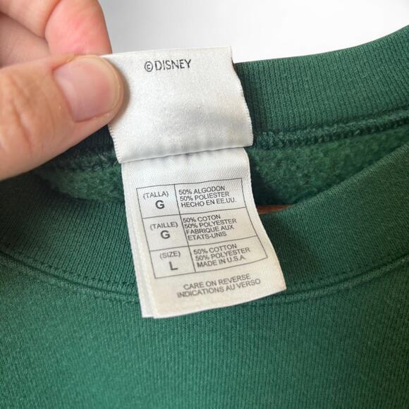 Disney Green Tigger Sweatshirt XL Men’s / Women’s 2XL - Picture 8 of 8